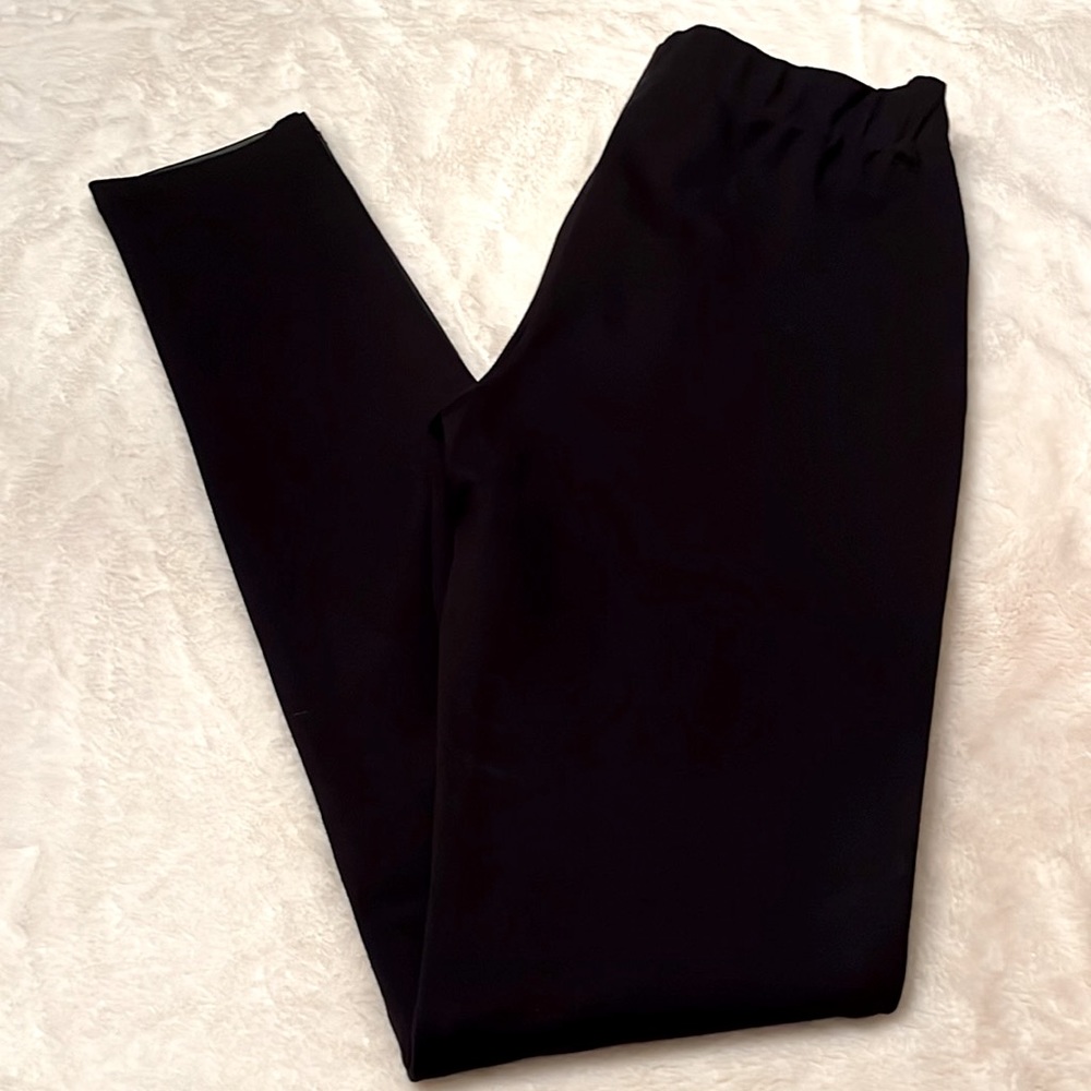 NU Denmark Black Faux Leather Pants Size M - Picture 6 of 9